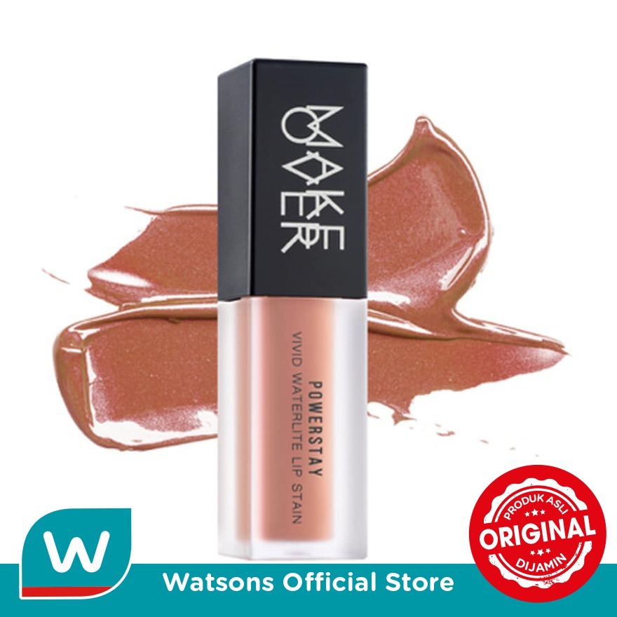 MAKE OVER Powerstay Vivid Waterlite Lip Stain A08 Plush 5.5g