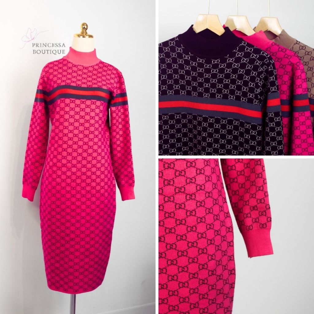 DRESS LONG GUCCI IMPORT BANGKOK