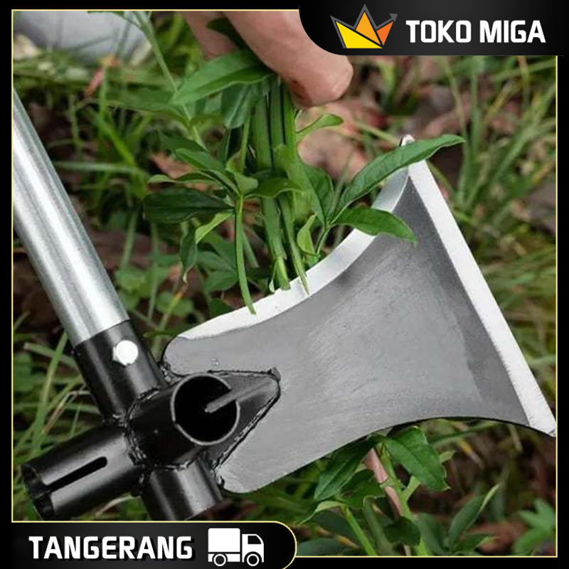 Cangkul Sekop Kecil Berkebun 3 In 1 Cangkul Baja Sekop Multifungsi Kapak Taman