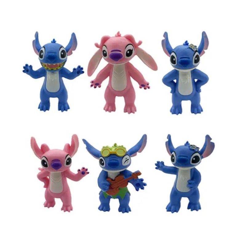 Figuran Stitch Pajangan Stitch Stich lucu Action Figure