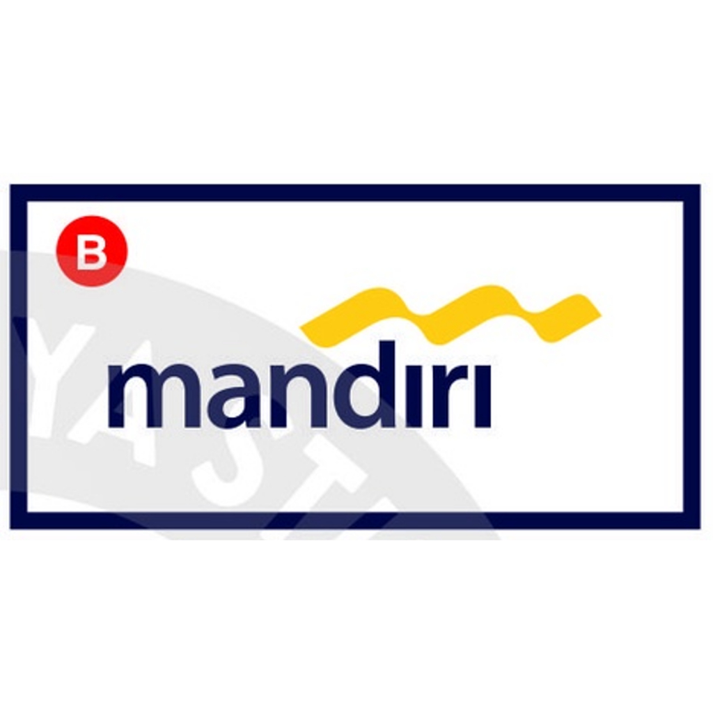 

STIKER VINYL MANDIRI SIMPLE MODEL 2