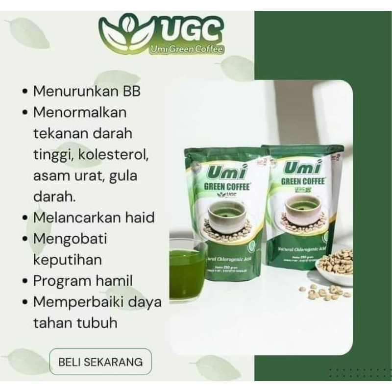 

umigreencoffeeORIGINAL100%