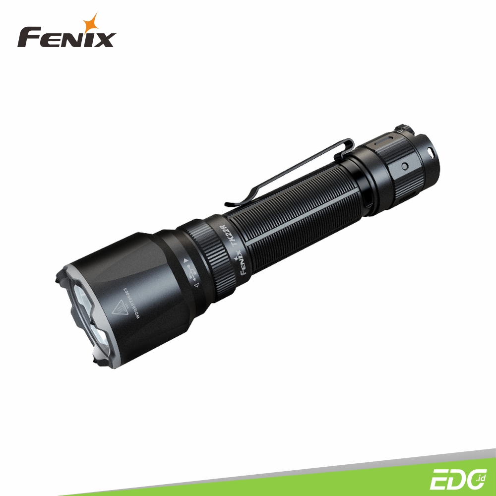 FENIX Senter TK22R 3200lm 480m Rechargeable Tactical Flashlight LED