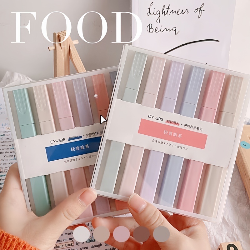 

STABILO SIMPLE / STABILO BELAJAR / STABILO SEKOLAH / HIGHLIGHTER PEN MARKER TIP SOFT LINER PASTEL-YuanYuanMall