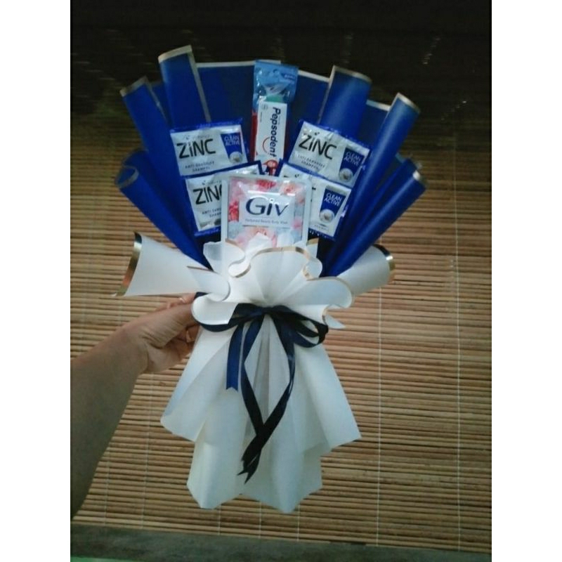 Buket sampo dan sabun / buket hari ibu / buket perlengkapan mandi lengkap/ buket pernikahan murah/ b