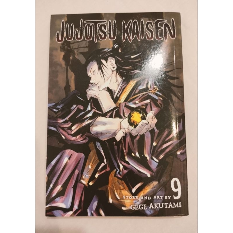 manga jujutsu kaisen. vol 9 ori english (jjk)