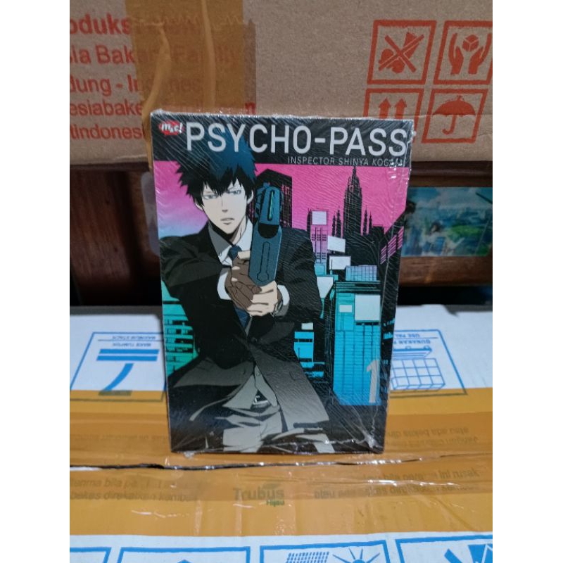 komik psycho pass 1 segel / komik psycho pass vol 1 segel