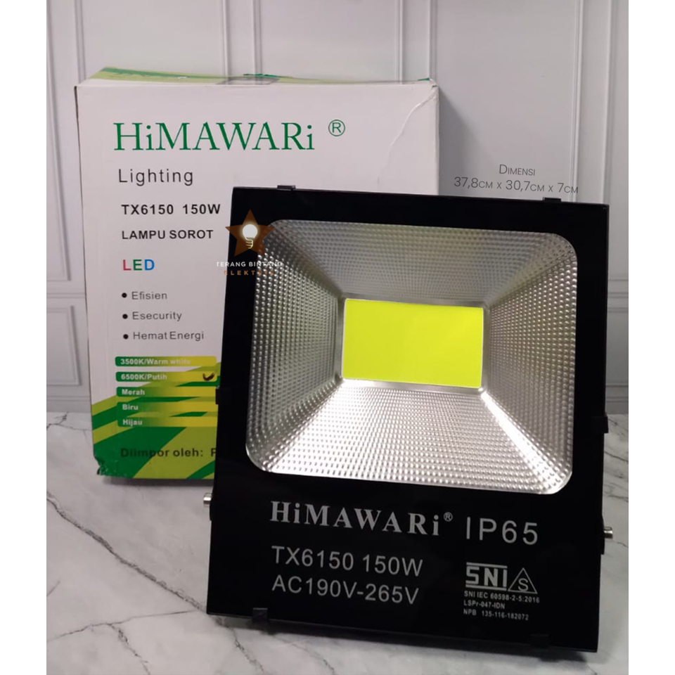 Lampu sorot led 150 watt lampu tembak led 150 w Himawari super bright - Putih