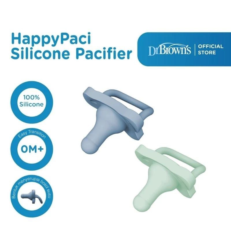 DR BROWNS Happy Paci Pacifier - Empeng Slicone