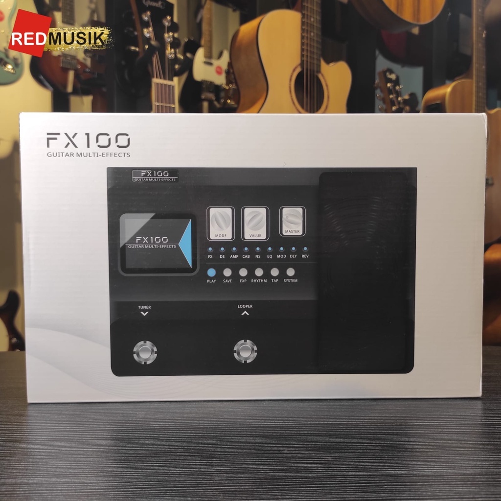 FLAMMA FX-100 Portable Multi Effects Pedal FX100 FX 100