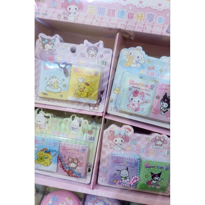 

1 BOX NOTE SANRIO NEW MODEL