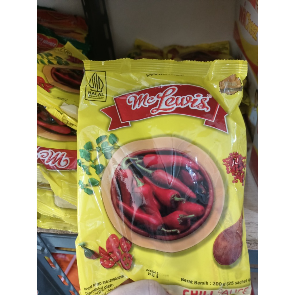 

Mc Lewis Sambal SACHET / Tomat sachet 9gr x 30pcs