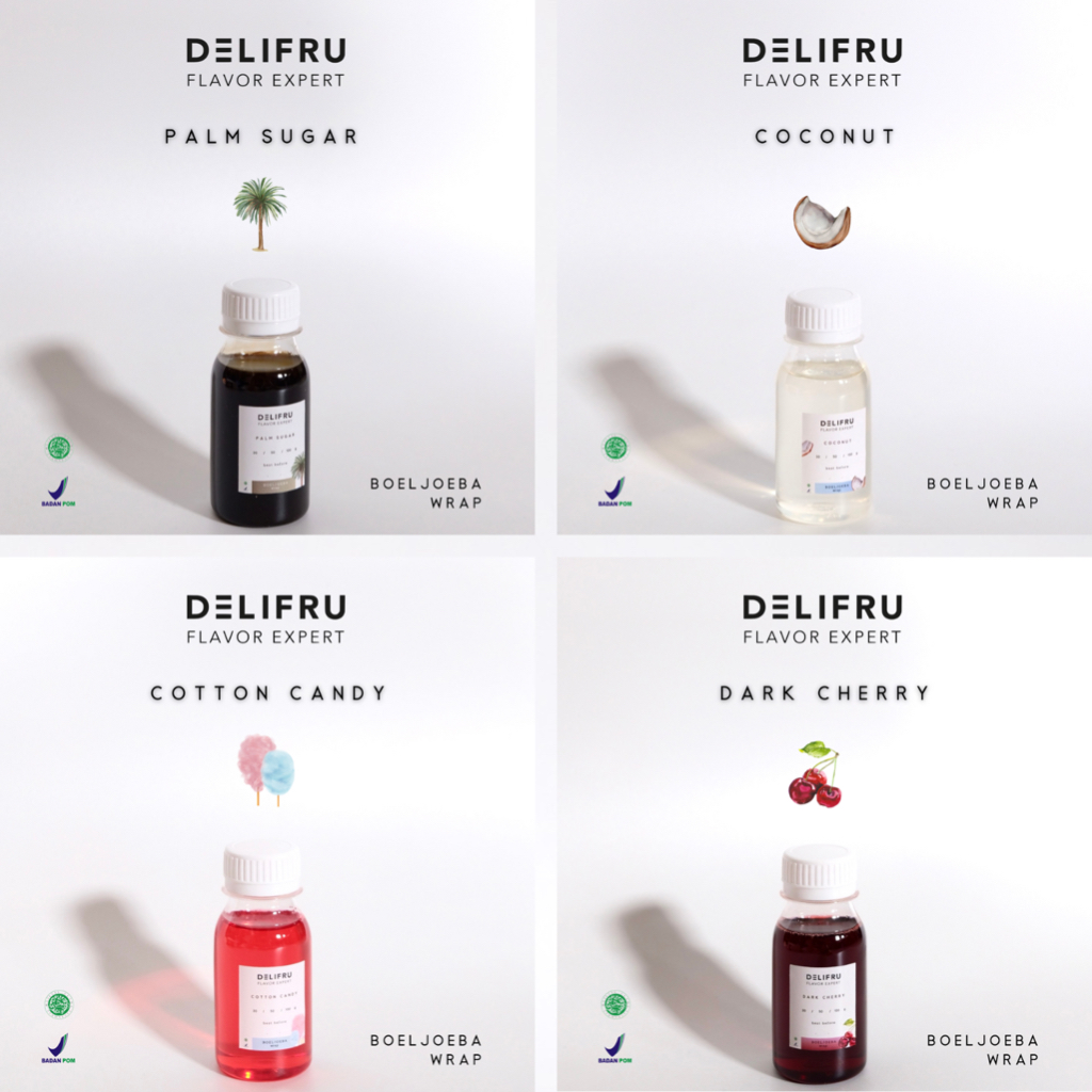 

Delifru All Varian Coffee Syrup Repack [30, 50, 100] g