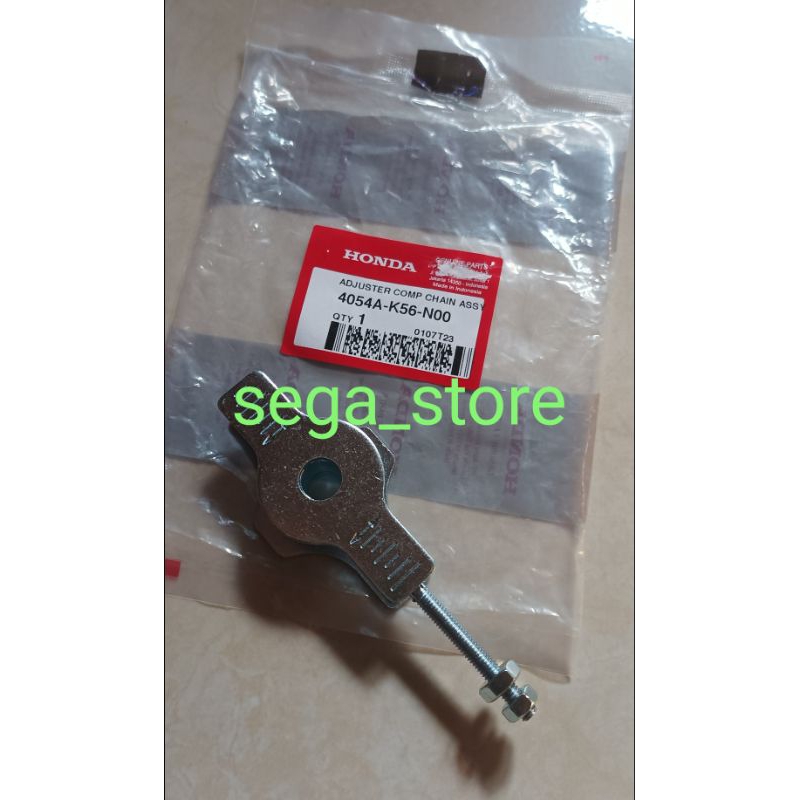 Spaner setelan stelan rantai honda sonic 150 original AHM 4054A-K56-N00 tanpa tutup