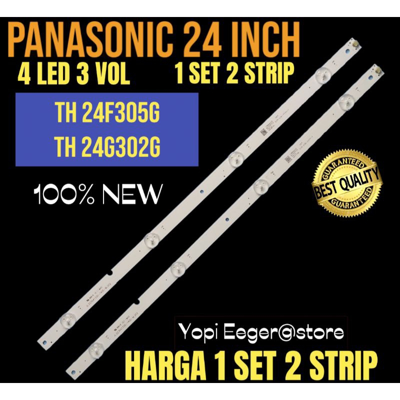 BACKLIGHT TV LCD LED PANASONIC 24 INCH TH 24F305G- TH 24G302G BACKLIGHT TV 24 INCH