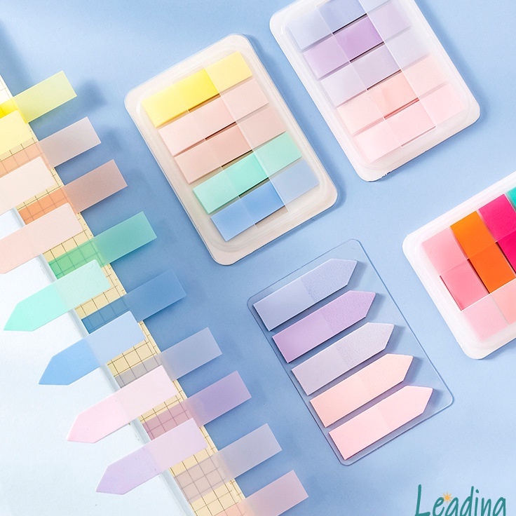 

Stock Banyak Sticky Notes Desain Tembus Pandang Bisa Dilepas-Le Model Terkini