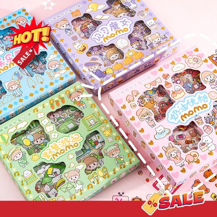 

Harga Murah MOMO STIKER KOREA ISI 100 PCS STICKER DECO AESTHETIC / STICKER DIY TUMBLER / BINDER / CASE HP / DIARY / BUJO /SCRAPBOOK MOMO GIRL ➦✫✢