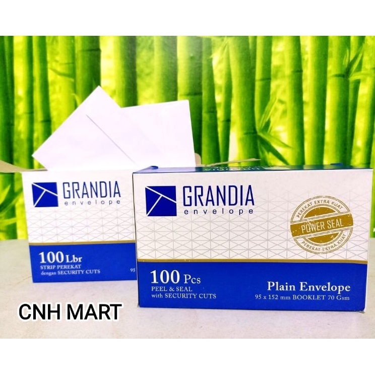

Terlaris Amplop Putih Grandia 104 isi 100 lembar ➶⁎✶