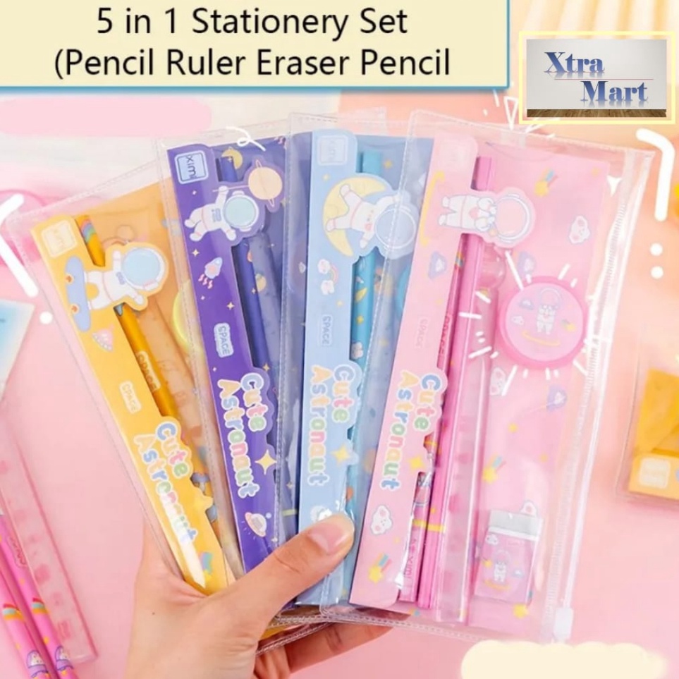 

Baru XM - Set Alat Tulis Sekolah Karakter Astronot 5 in 1
