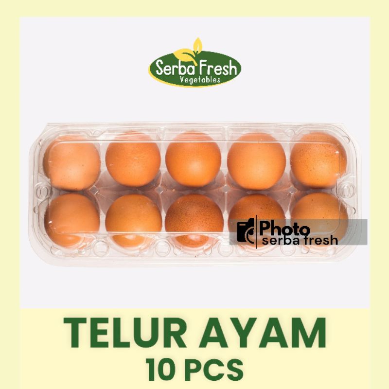 

TELUR AYAM OMEGA | 10PCS | SERBA FRESH