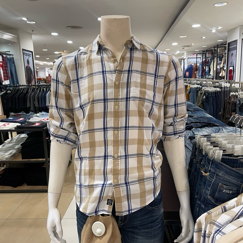 BOMBBOOGIE - NEW Kemeja Pria Cowok (S-XL)