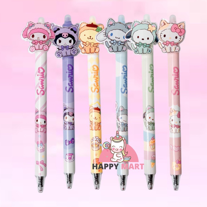 

Kirim Langsung Pulpen hapus sanrio x neko eraseable pen sanrio kucing kuromi / melody / cinnamoroll Serba Murah