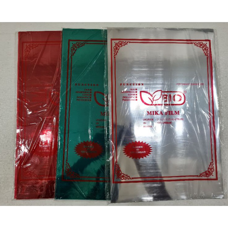 

Terbaru Plastik Mika Jilid 100 Lembar F4 Jual