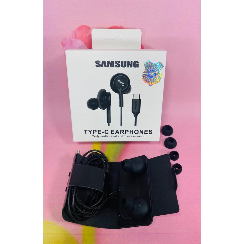 HEADSET SAMSUNG TYPE C EARPHONE AKG SAMSUNG S20 ULTRA S21+ NOTE 10 S21 LITE