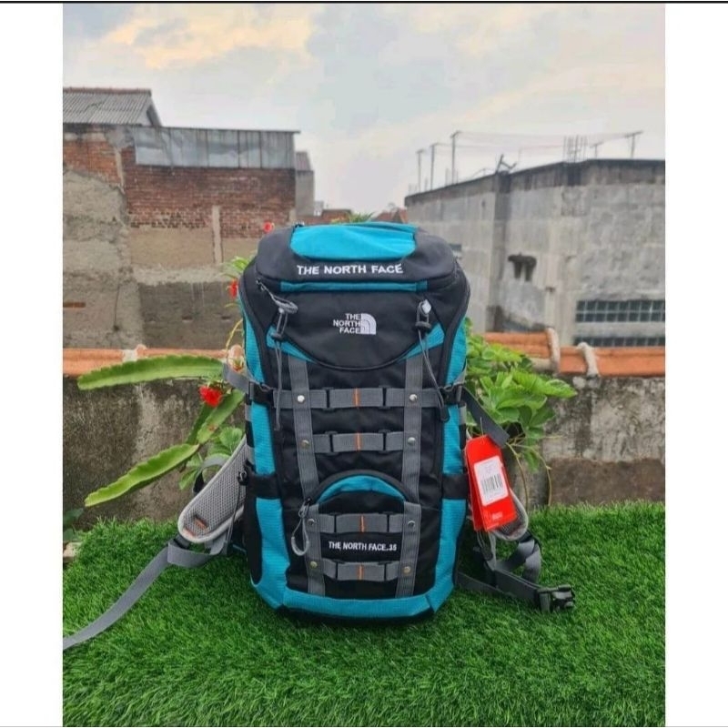 Tas Gunung Semi Carrier 35 Liter Bahan Codura Tebal Waterproof