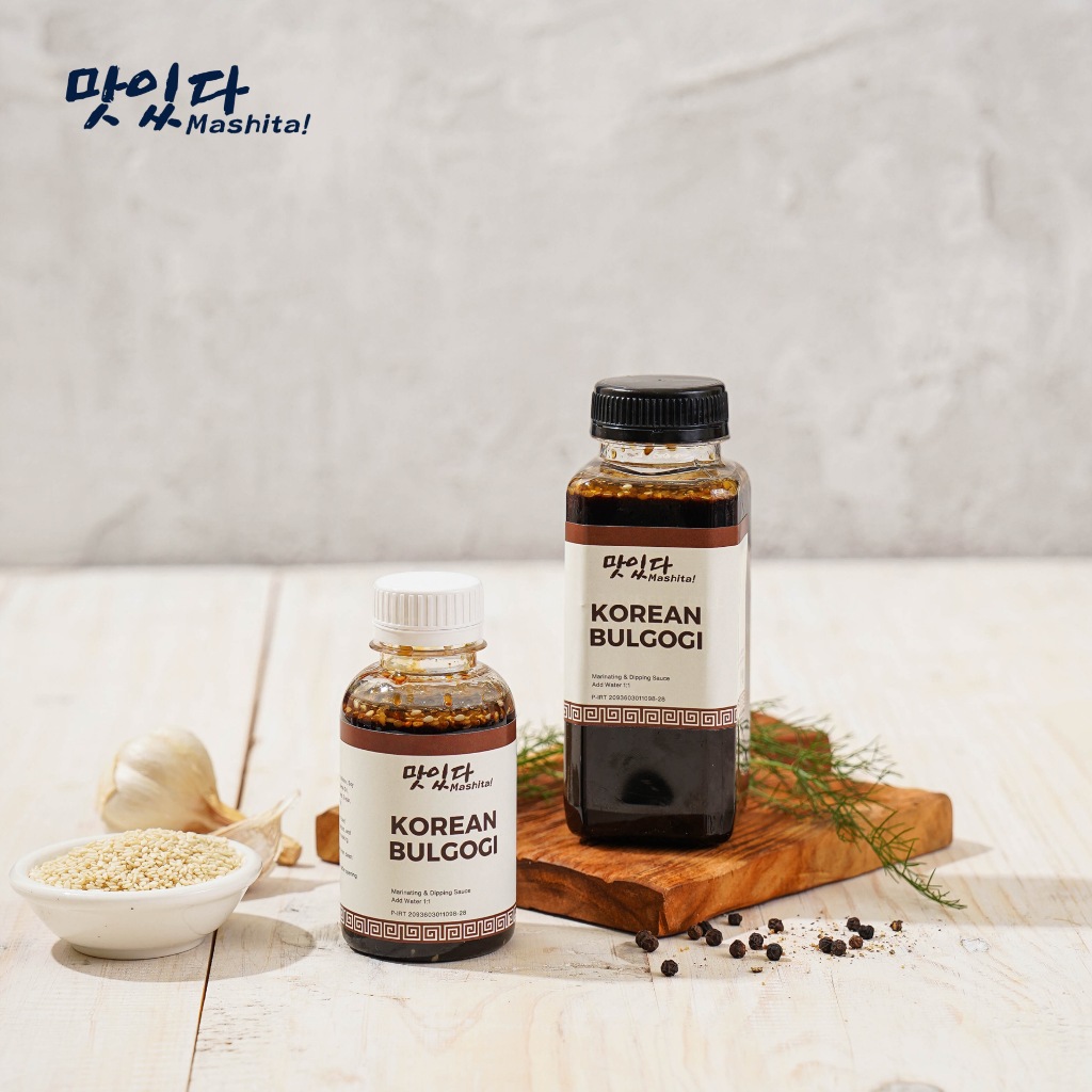 

BULGOGI KORBEQ MARINATING SAUCE - MASHITA SAUCE
