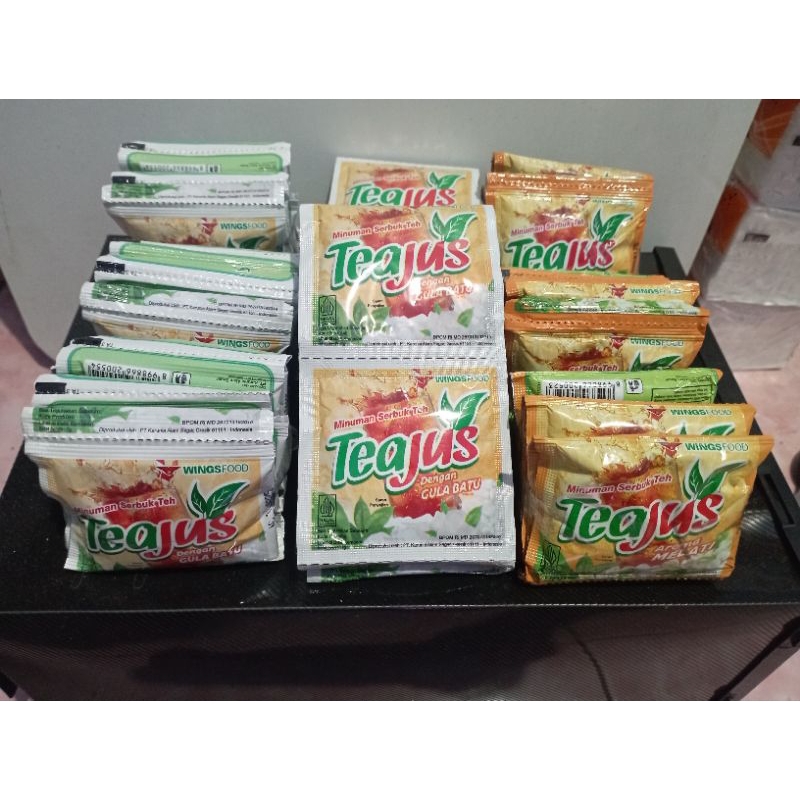 

tea jus 1 renteng isi 10