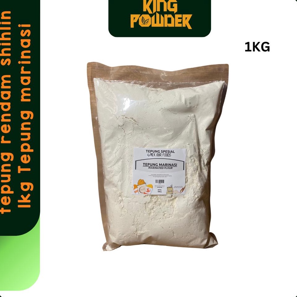 

Best Terlaris Tepung marinasi / marinated flour / tepung rendam shihlin 1kg Ready Stock