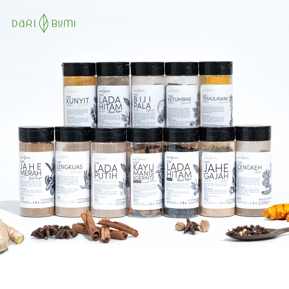 

Y9C Dari Bumi Bumbu Rempah Organik Premium ➫Stock Banyak