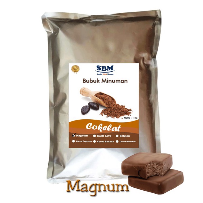 

COD Bubuk Minuman Cokelat Magnum Chocolate Powder Drink Coklat Cocoa Premium Taste 9495