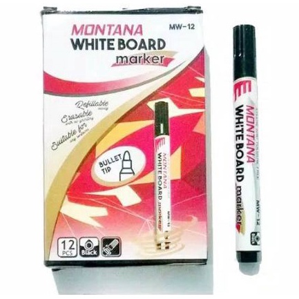 

[LN9] 12 pc/ 1 pack SPIDOL WHITE BOARD MONTANA 860eb