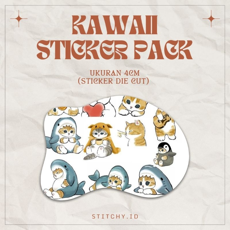 

[ KAWAII STICKER PACK/M0FUSAND/S4NRIO ≽^•⩊•^≼ ]