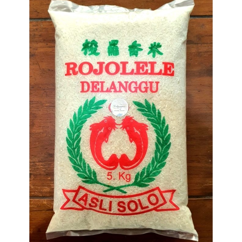 

✨12.12✨ COD Beras Rojolele Delanggu 5KG 