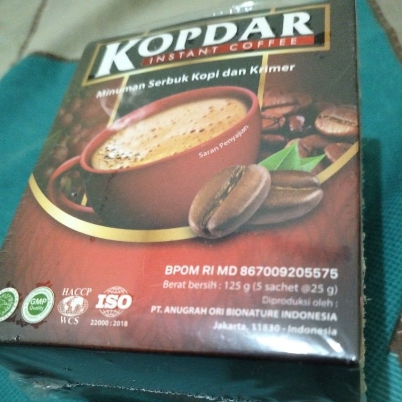 Kopi Kopdar Kopi Stamina Pria Kopdar Original Isi 5 sachet