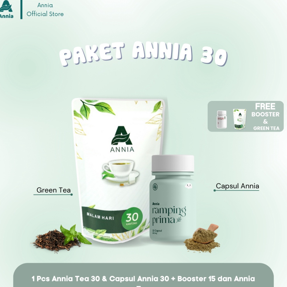 

COD ANNIA DIET Paket 30HARI turun 7-15kg ! BEST SELLER Model Baru ￣