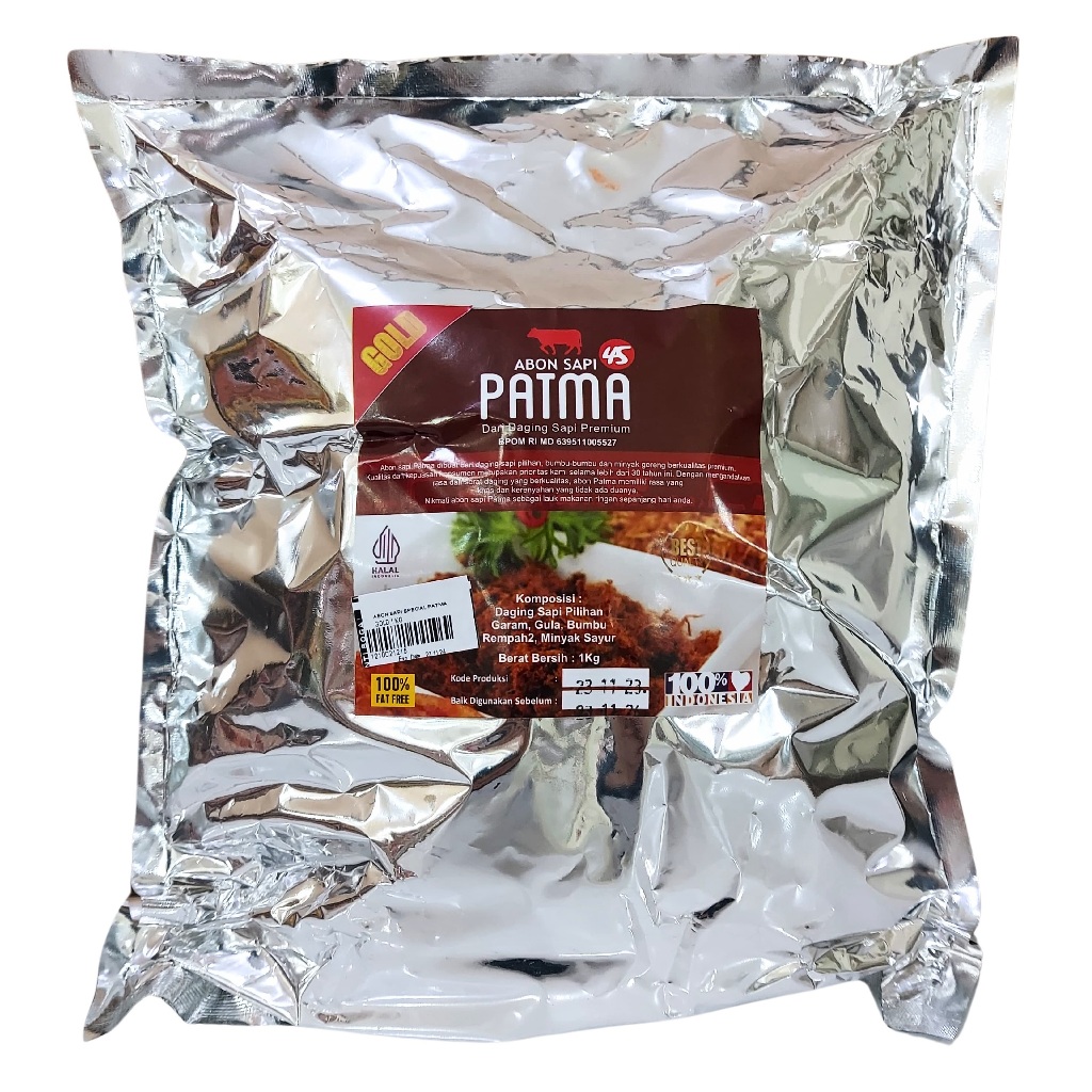 Abon Sapi Patma Gold 1 Kg