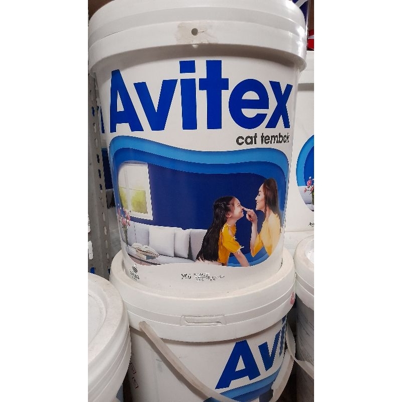 CAT TEMBOK AVITEX Interior 5KG WARNA
