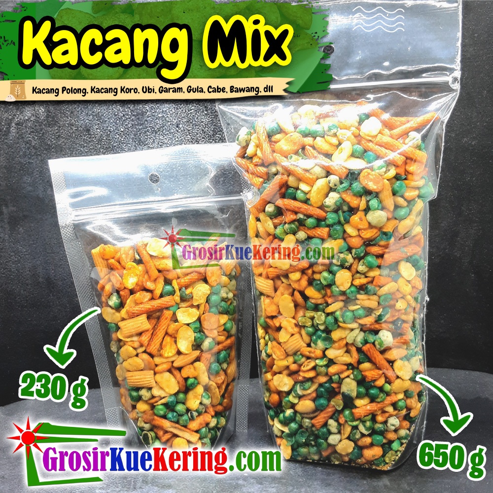 

Grosir Snack Camilan Kacang Mix / Mix Nuts