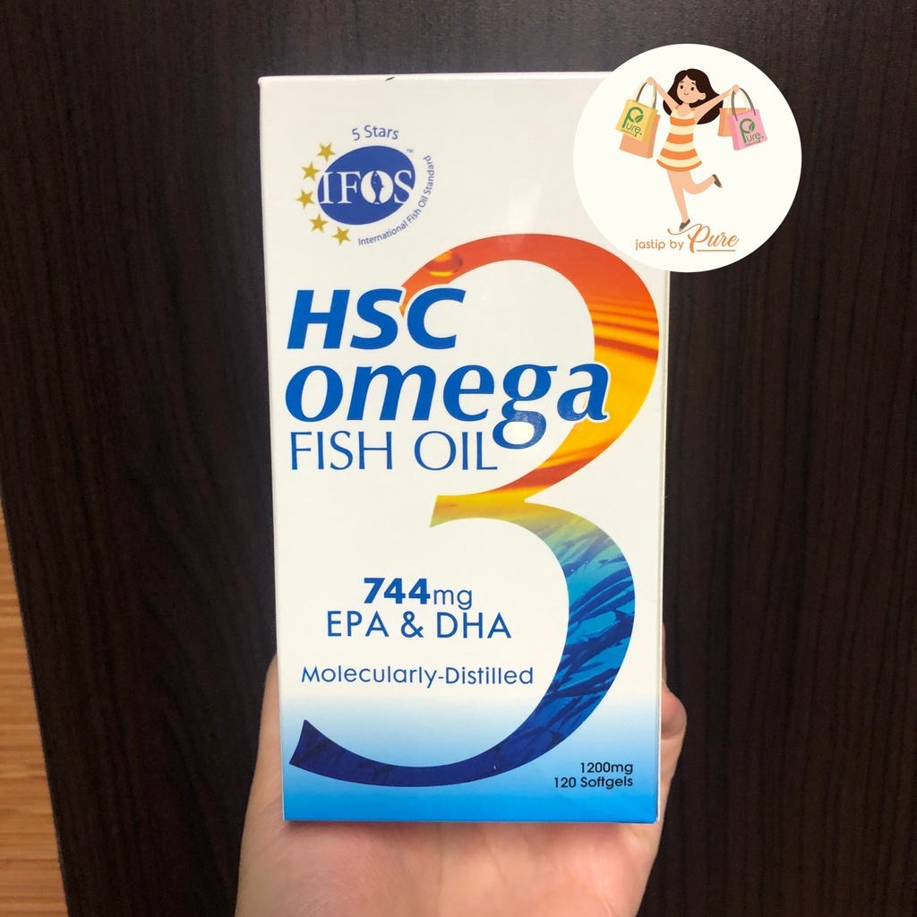 HSC Omega 3 Fish Oil 120 Capsules