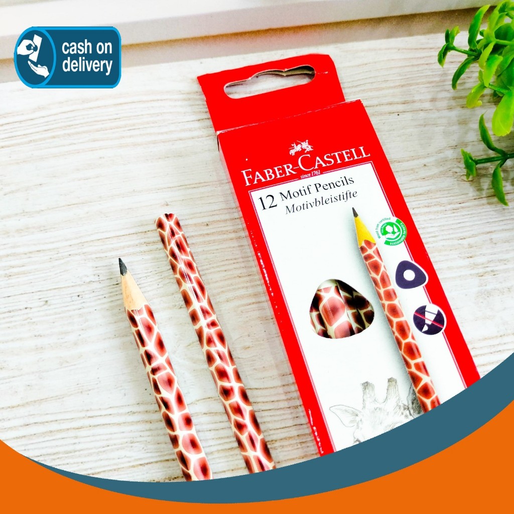 

PENSIL FABER CASTELL JERAPAH ORIGINAL ASLI PENCIL ALAT TULIS KANTOR SEKOLAH MURAH TERMURAH COD
