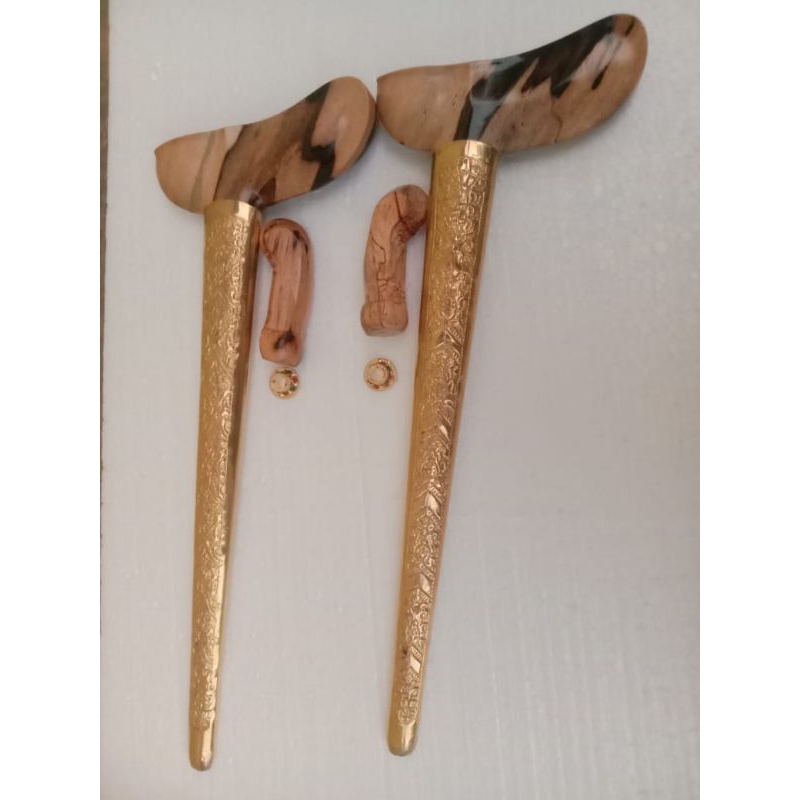 Warangka Gayaman Jogja Fulset Kayu Timoho