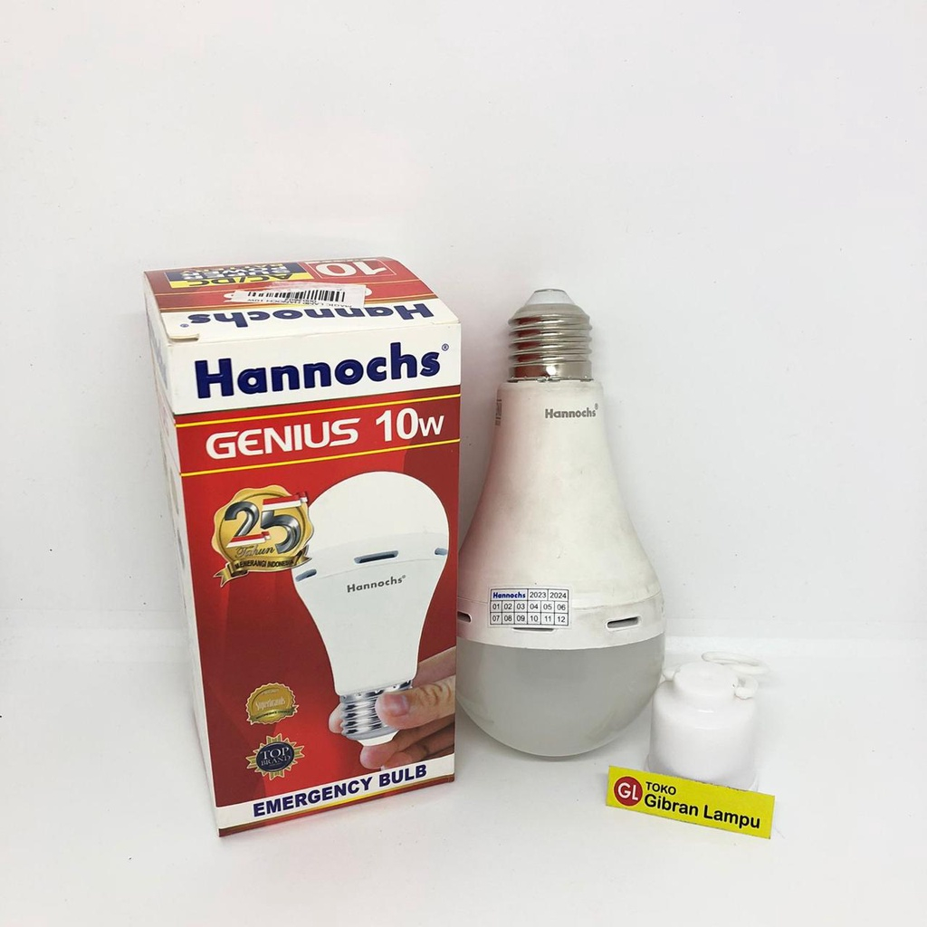 Lampu LED Hannochs Genius 10 Watt (Emergency Magic Lamp)