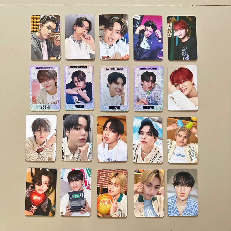 TREASURE BFF Best Friend Forever TC trading card photocard MD yoshi jaehyuk jeongwoo junkyu hyunsuk 