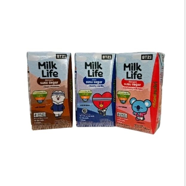 

Susu UHT Merk Milklife 115ml