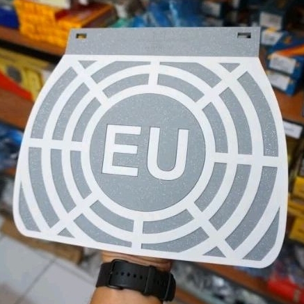 Mudflap Kepet Air Belakang EU Abu-Abu Vespa Super Sprint Vbb Strada Kongo