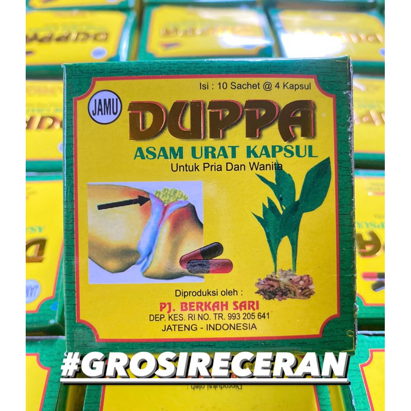 DUPPA KAPSUL ASAM URAT ORIGINAL